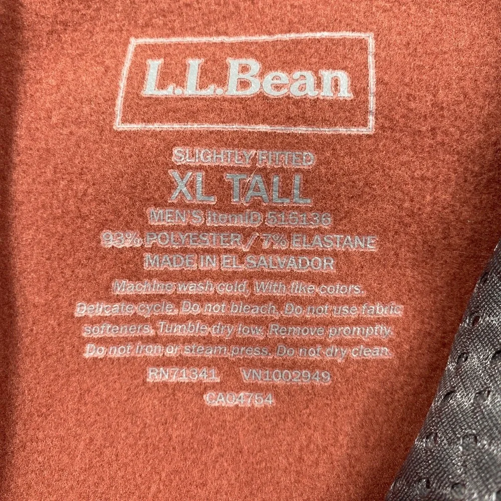 L.L. Bean performance fleece